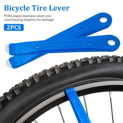 2Pcs Portable Bike Tire Lever Repair Tool Removal Changing Tool Stainless Steel Bicycle Tire Removal Tools for MTB Mountain Bike