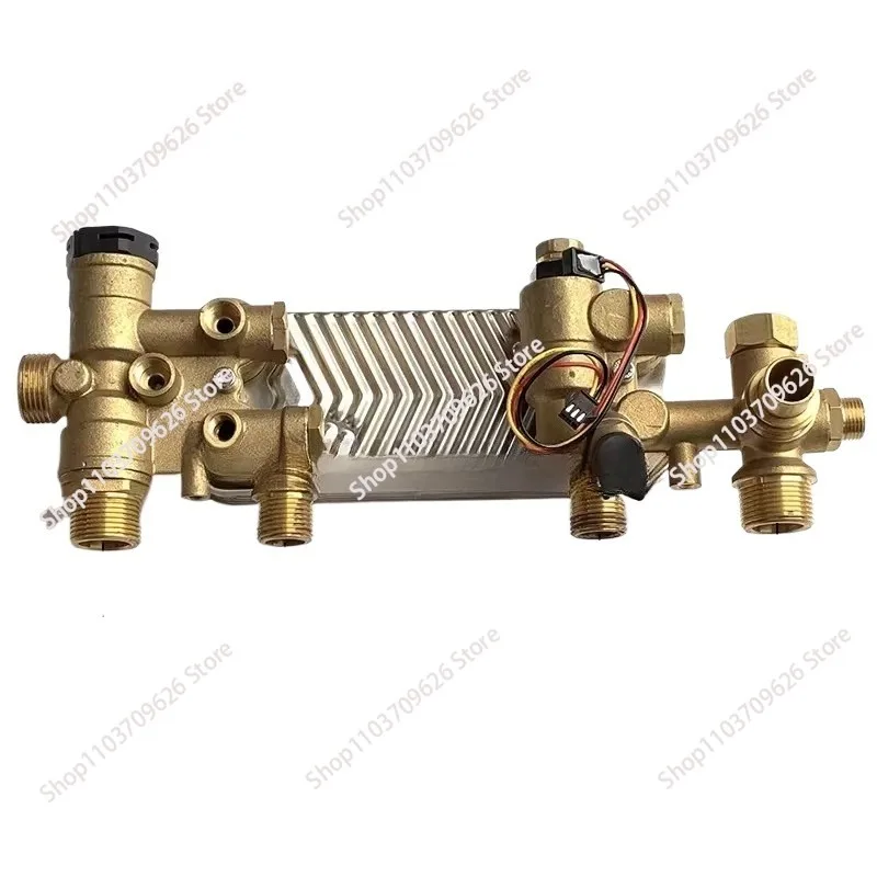 High Quality Brass Plate Heat Exchanger Wall-mounted Boiler Accessories Vertical Module Component