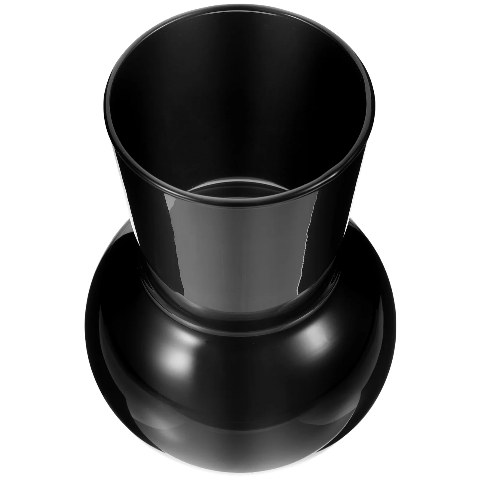 

Simple Glass Vase Elegant Design Desktop Vase for Office Home Decor Glass Planter for Flower Arrangement and Special Events