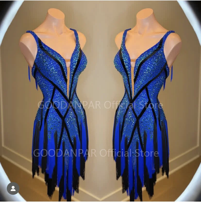 

Latin dress lady latin dance dress women competitionlatin dress girls dress latin costume rhinestones