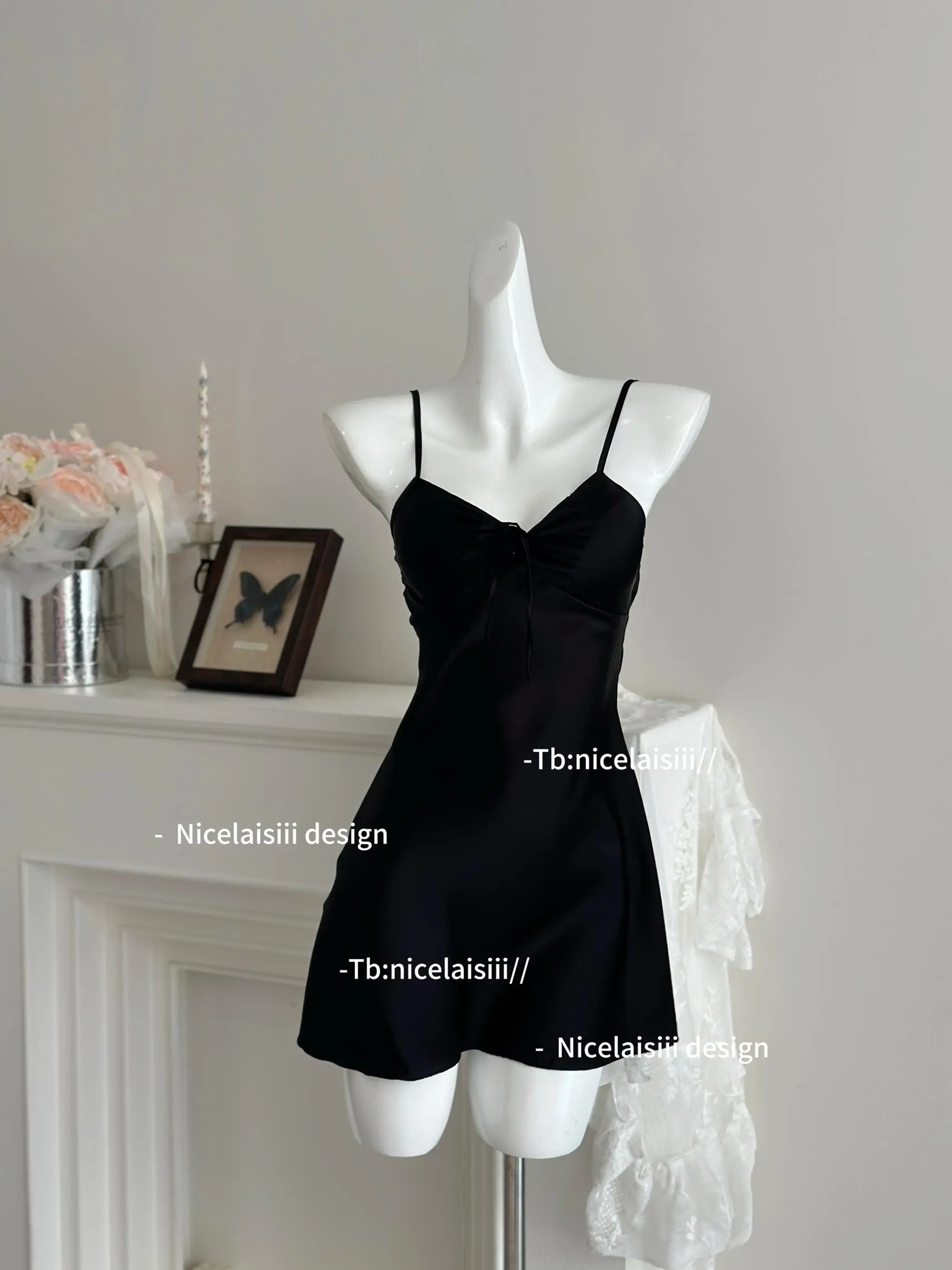 Dophee Solid Color Suspender Nightgowns Sexy Lady Chest Pad Basic Dress Elegant V-neck Pyjamas Set Robe Night Dress Sleepwear