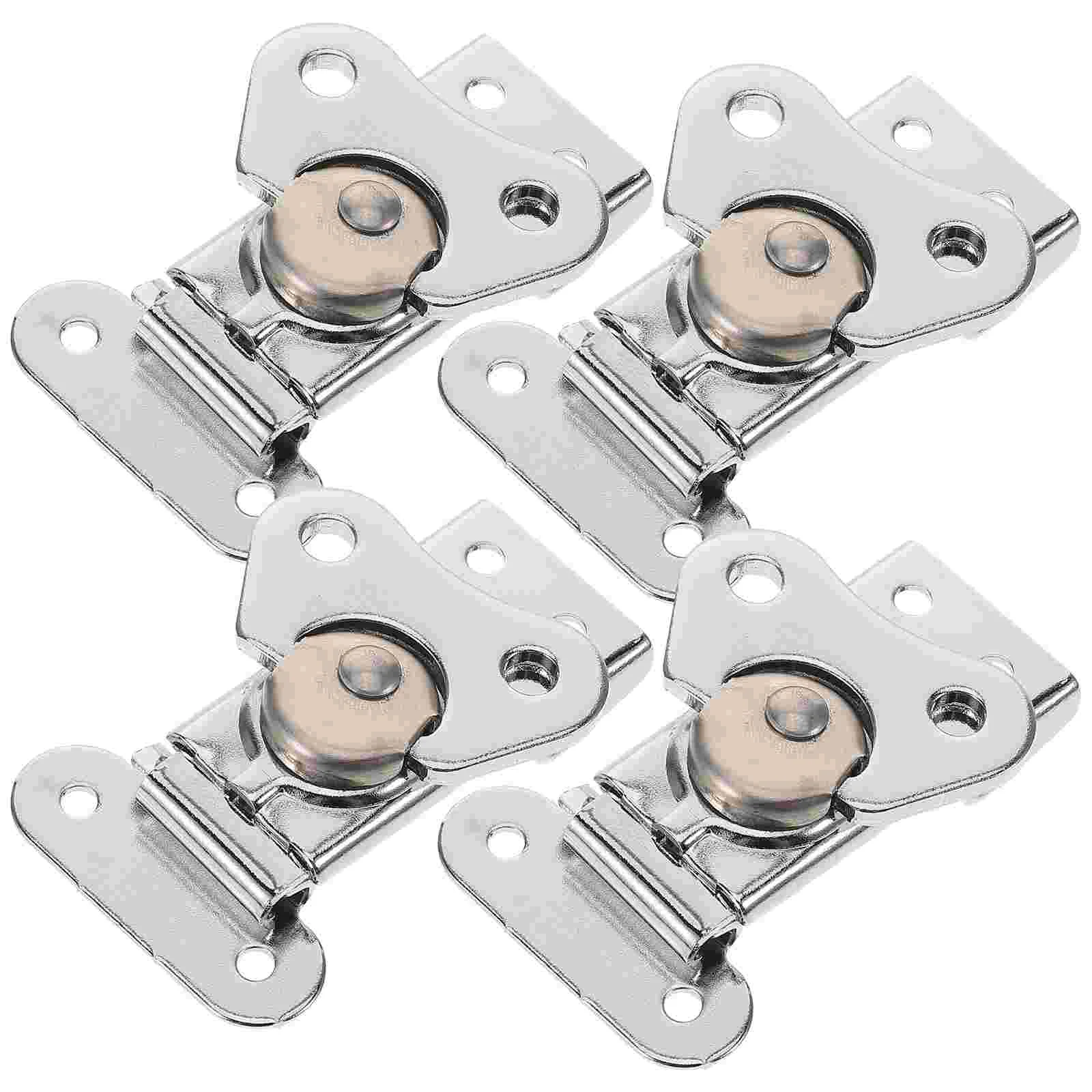 4 Pcs Buckle Butterfly Lock Road Case Hardware Stainless Steel Gate Latch Latches