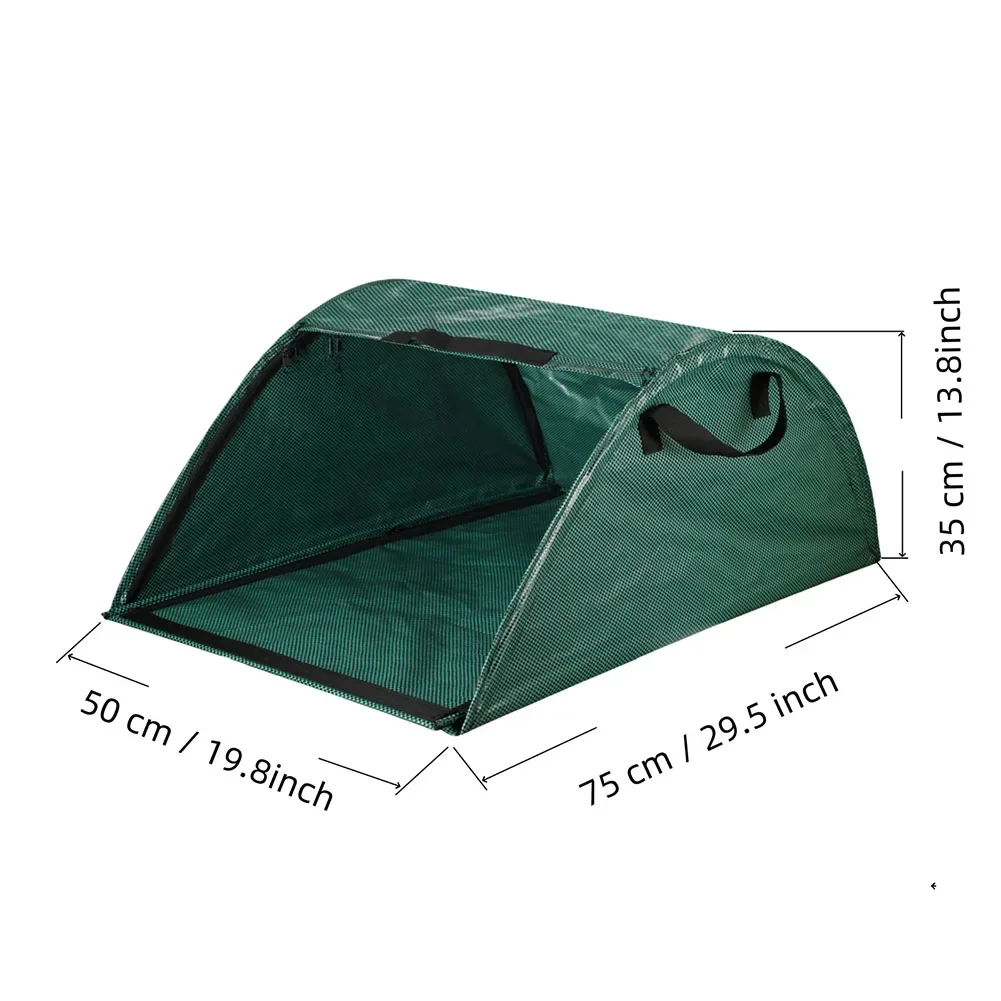 Lawn Leaf Bags 45*18*3 Leaf Collection Bags Versatile Tool Yard Cleaning Portable And Convenient Sturdy Plastic