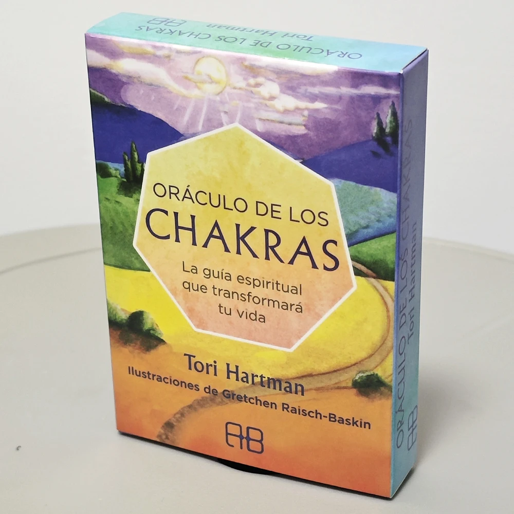 49 Pcs Oracle Cards Chakra Wisdom Oracle Cards The Spiritual Tool for Transforming Your Life Spanish Edition 10.4*7.3cm