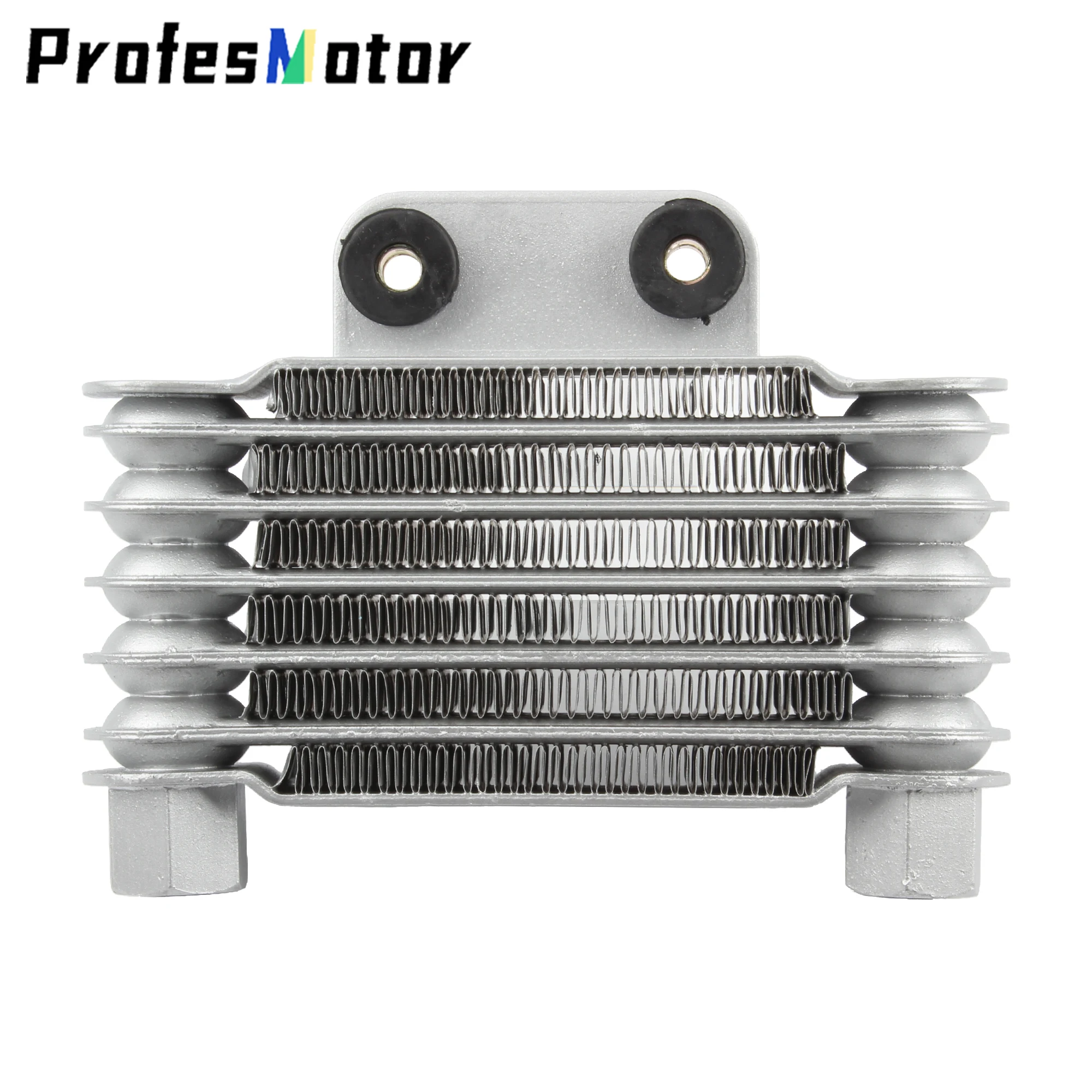 Motorcycle Radiator Oil Cooler Moto Cooling 6 Row For KTM Beta Honda Yamaha Kawasaki Motocross M12 Modified Parts 50CC-150CC