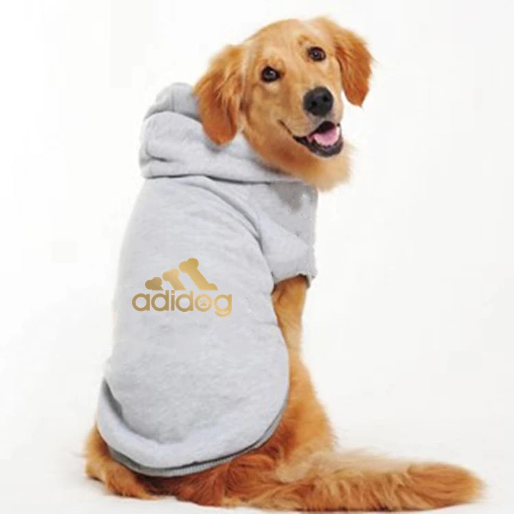 fashion large dog cat cool clothes autumn winter puppy kitty golden letter printed  hoodies accesorios puppy jumper designer