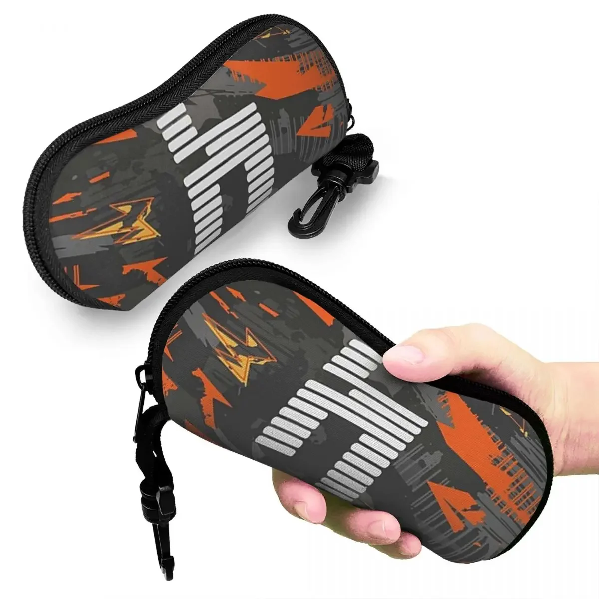 

Lando Norris 4 - Abstract Design _F1 2024 Shell Glasses Case Protector Sunglasses Box Women Men Soft Eyeglass Bag Pouch