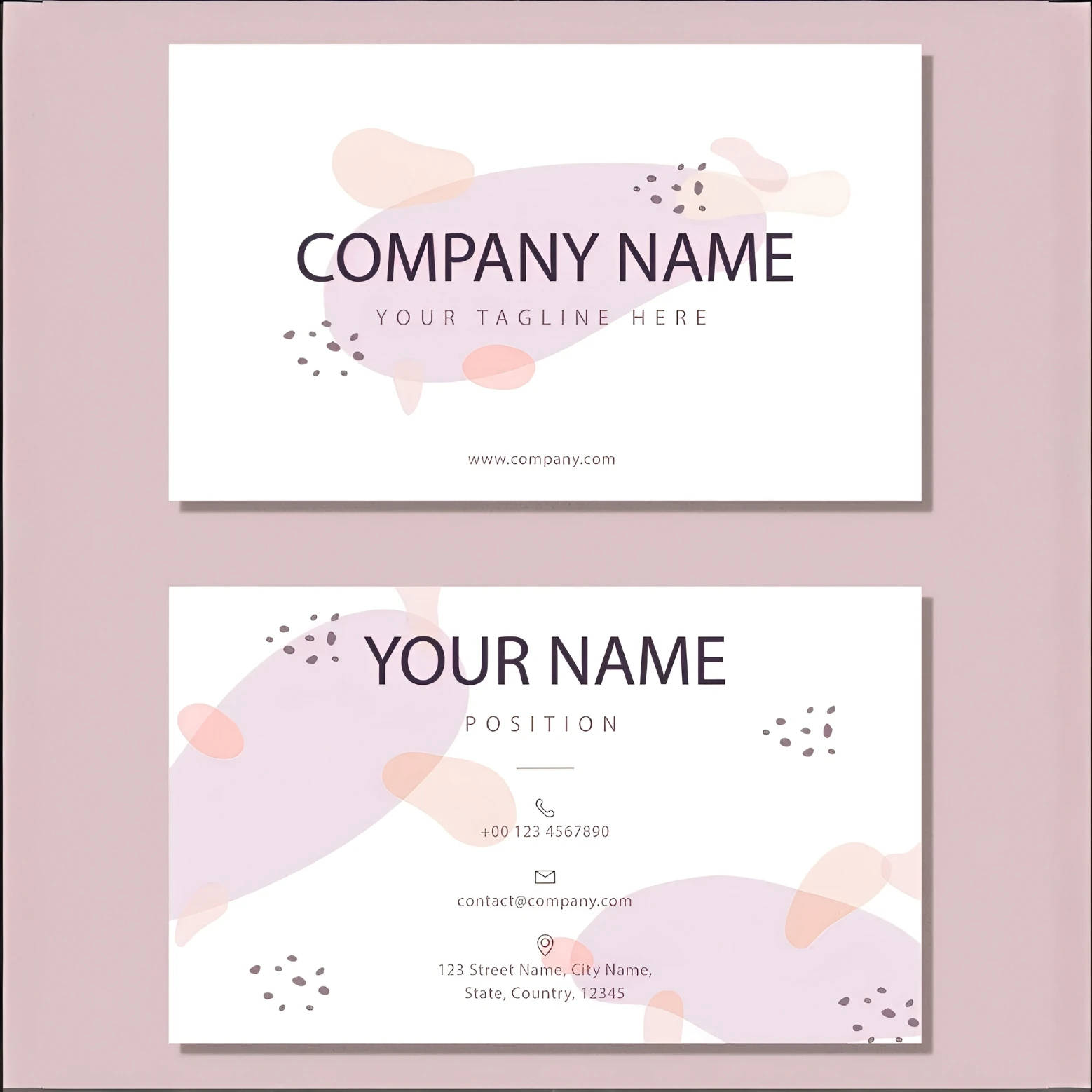 

200PCS Custom Business Cards & Thank You Cards for Wedding, Invitation, Packaging, Postcard, Corporate | Free Design Service
