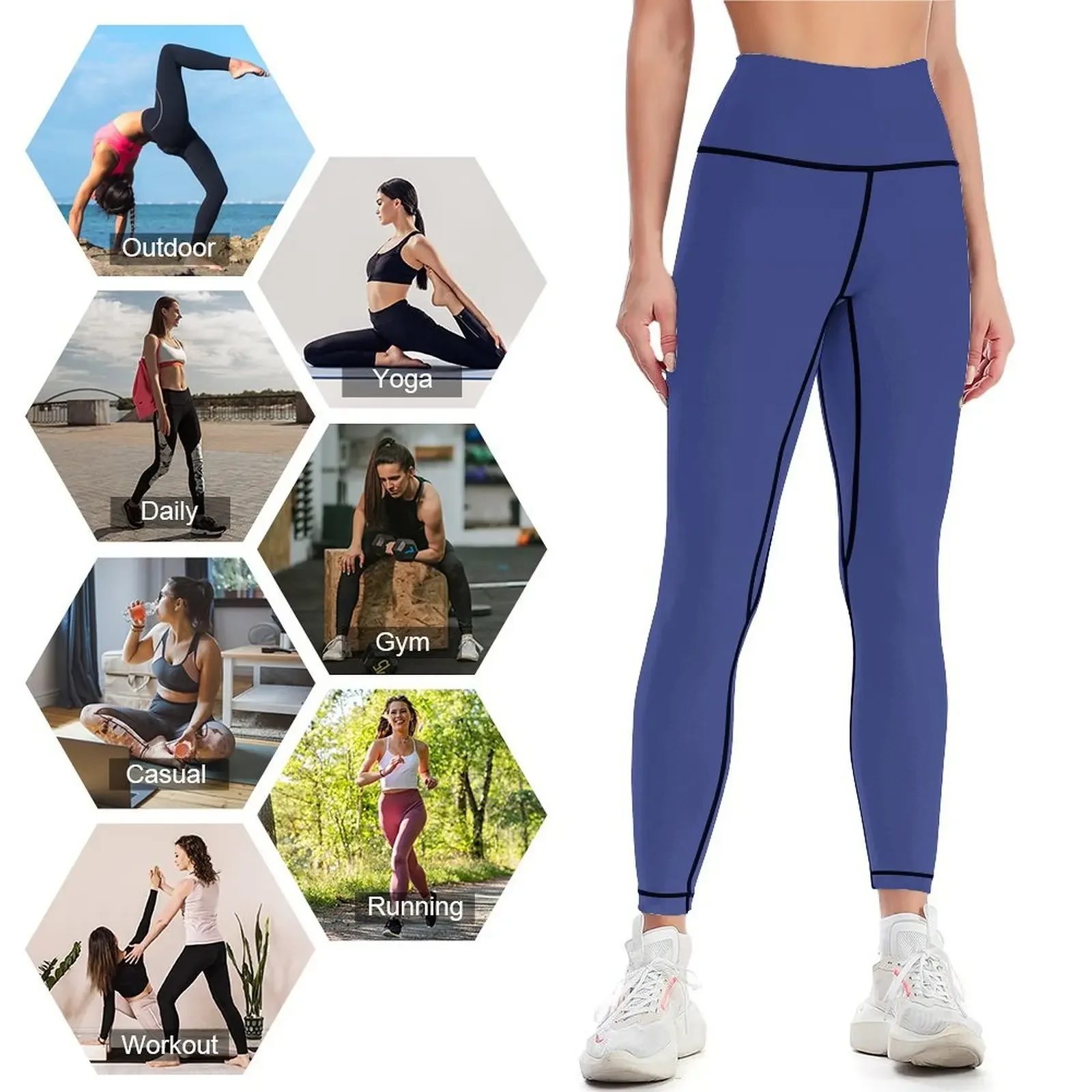 Minimal kaidan Leggings shorts de treino esportivos para mulheres Leggings