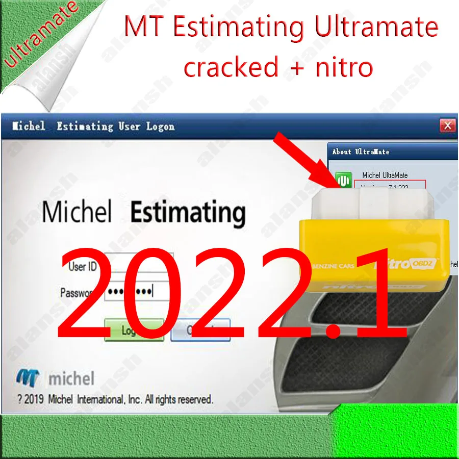 

2022.1 Michel UltraMate 7 Collision Estimating System with Patch + Nitro