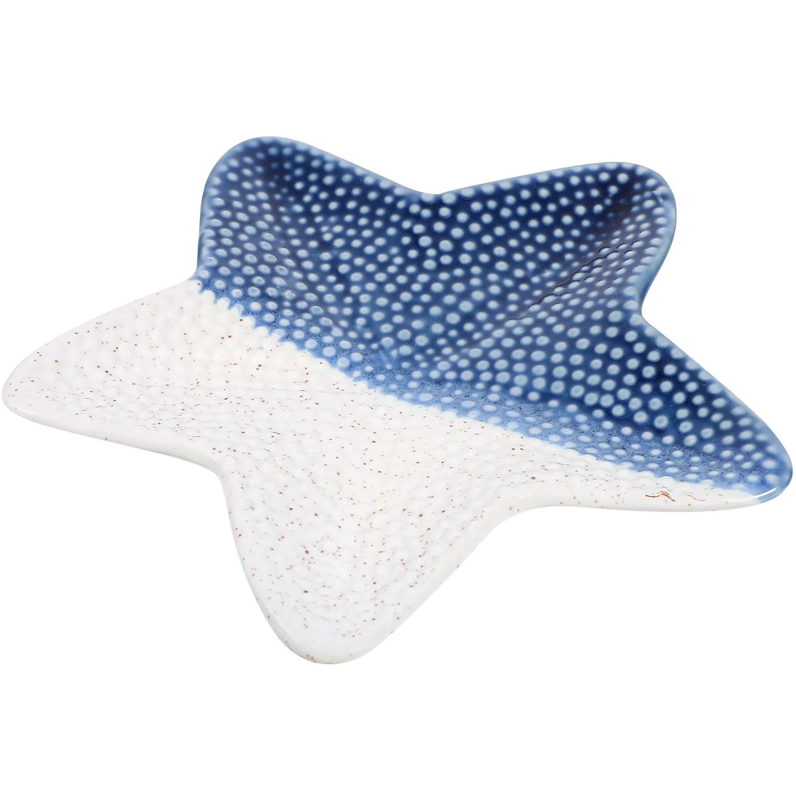 

Ocean Themed Ceramic Ring Holder Jewelry Tray Earring Necklace Storage Tray Desktop Organizer Ocean Themed Jewelry Holder