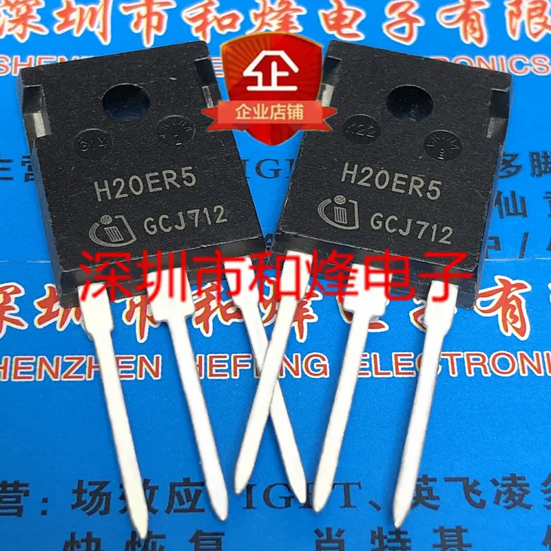 

5PCS-10PCS H20ER5 IHW20N65R5 TO-247 650V 20A Really Stock Best Quality Fast Shipping