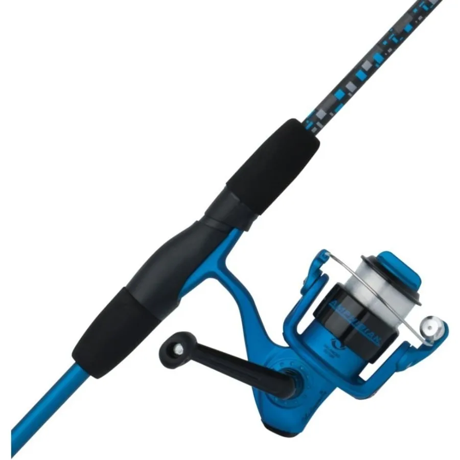 Спиннинг-амфибия для универсальной рыбалки в пресноводных и морских средах, с прочной конструкцией и гладкостью.