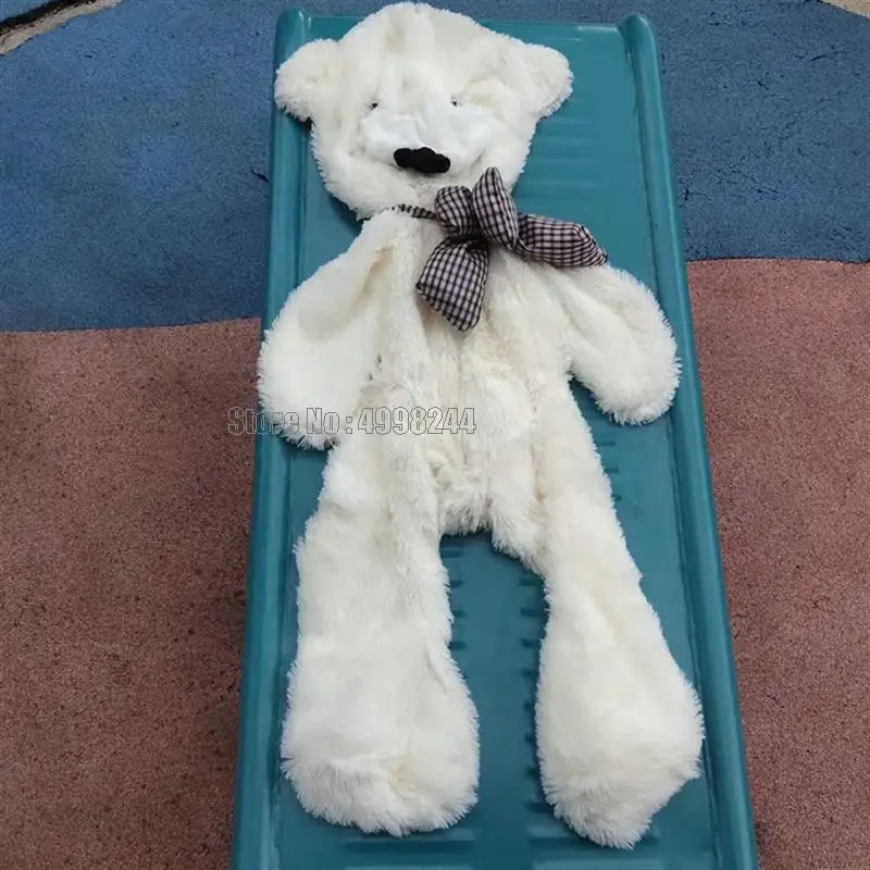 (no Cotton)cute7 Colors Giant Bear Teddy Plush Empty Doll Skin For Kids Friend Gift Toy