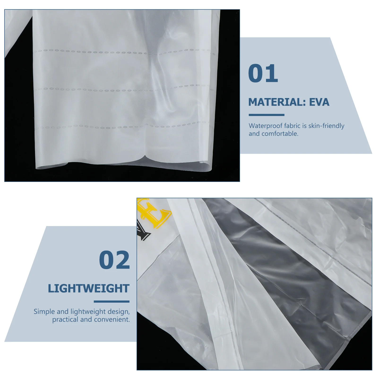 

Rain Coat for Men and Women Long Waterproof Lightweight Foldable Hooded Rainwear Outdoor Work Travel Rainy Day Accessory Unisex