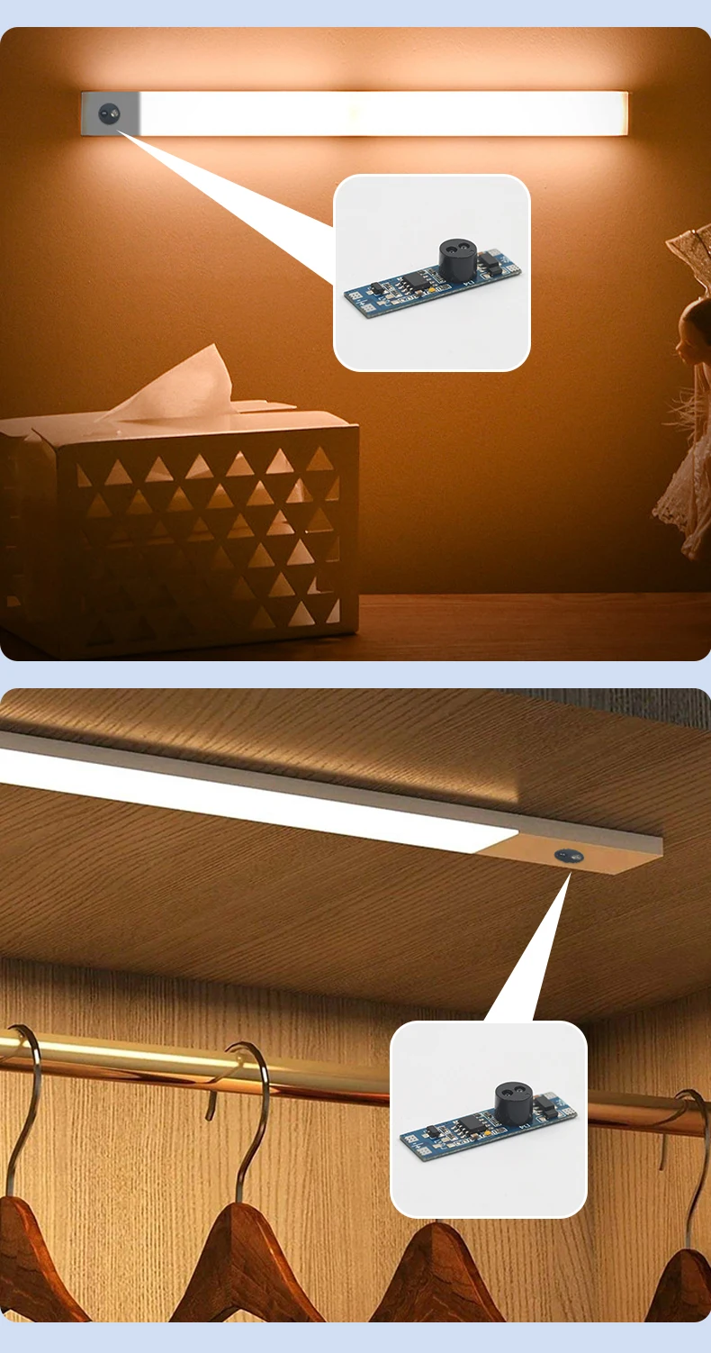 Handnäherungs-Infrarot-Induktions-LED-Lichtschalter 12V 24V für Schrank-LED-Streifen und LED-Aluminiumprofil mit Handsensor – Detail 3