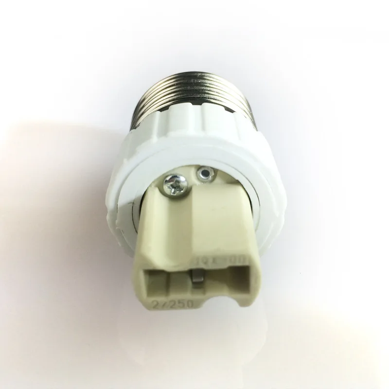 Adaptador IWHD E27 a G9, divisor de bombilla, convertidor de enchufe de luz, accesorio de iluminación Creamic