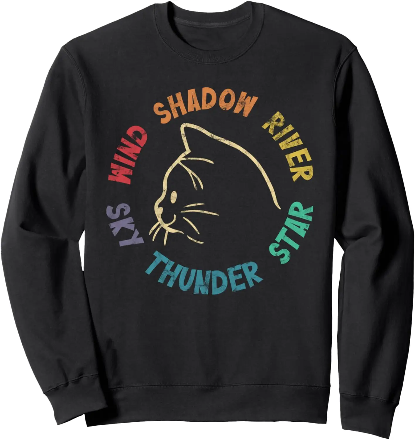 

Толстовка Wind Shadow River Star Thunder Sky Cat Feline