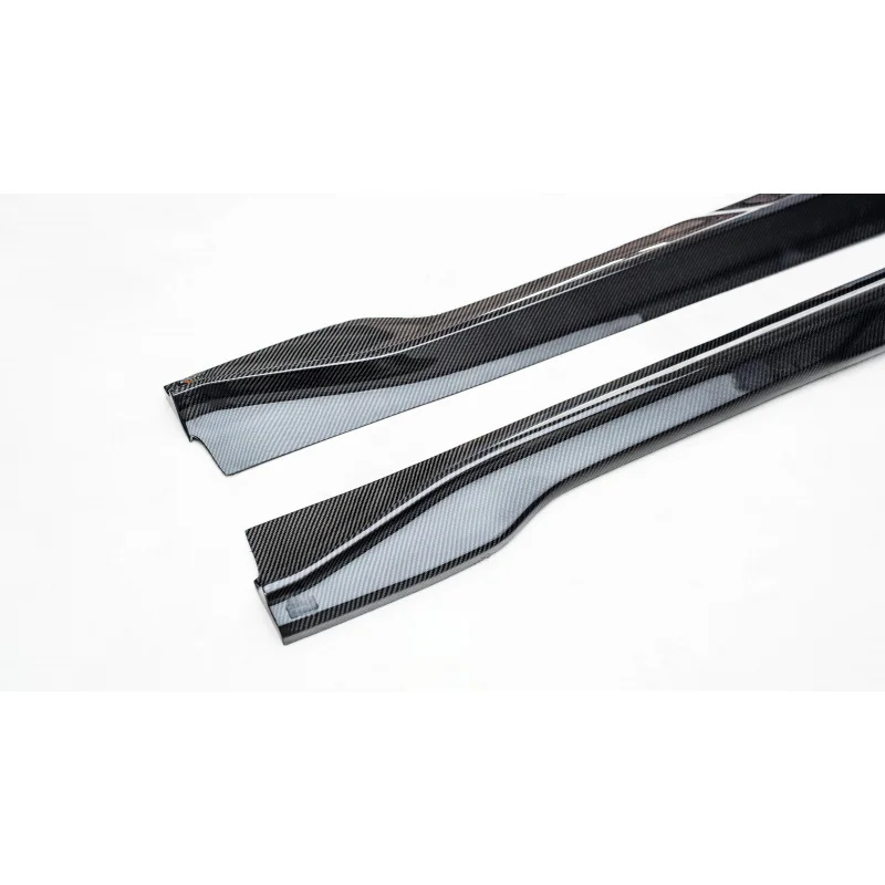 High Quality Dry Carbon Bolt-On Aerodynamic Side Skirts Exterior Modification Trim Fits XM Extended