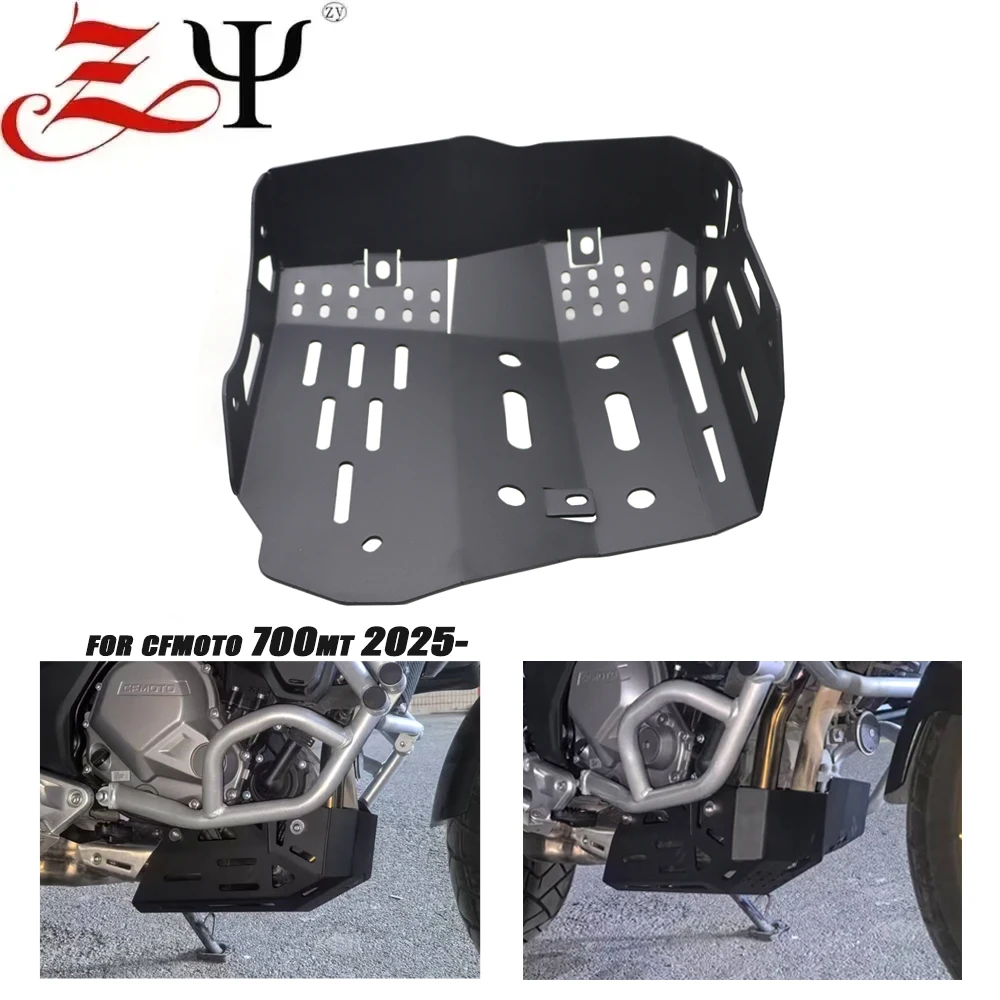 

Защита радиатора защитной пластины двигателя для CFMOTO 700MT 700 MT MT700 CF700MT 2025 2026- Нижняя защита рамы двигателя, поддон для живота