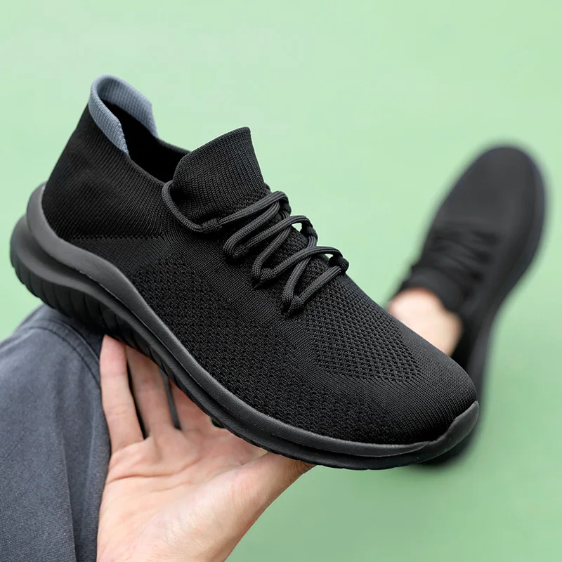 Zomer Ademend Mesh Schoenen Mannen Lichtgewicht Walking Sport Schoenen Unisex Lente Loopschoenen Vrouwen Comfortabele Casual Sneakers