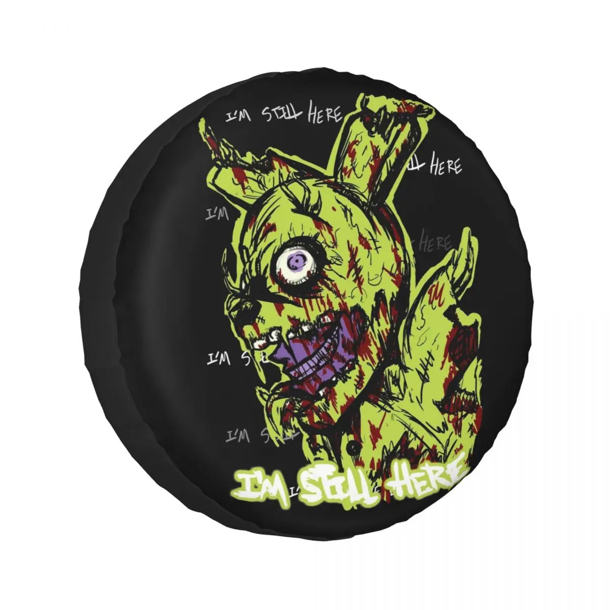 

Чехол для колеса автомобиля FNAF At Freddys, 1 шт., полиэстер, защита для шин, аксессуары для автомобилей