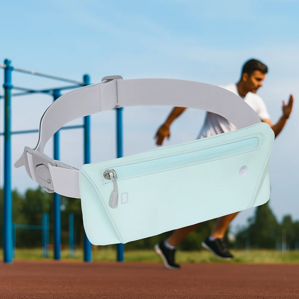 

Ultra-Thin Sport Mobile Waist Bag Close Fitting Multifunctional Running Waist Bag Lightweight Storage Sports Phone Bag