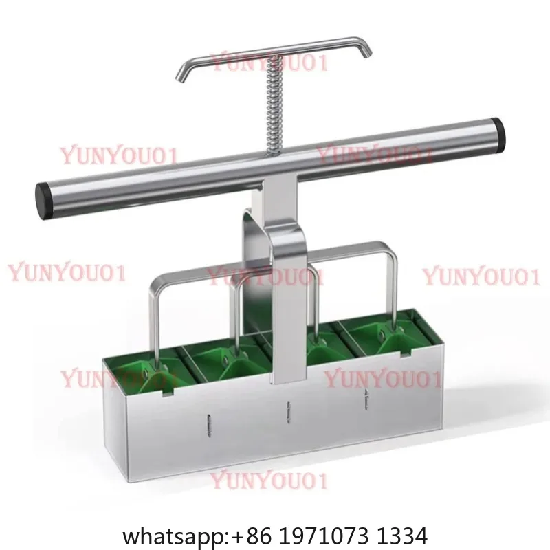 Extended Handle Manual Block Maker Handheld Nursery Garden Tools