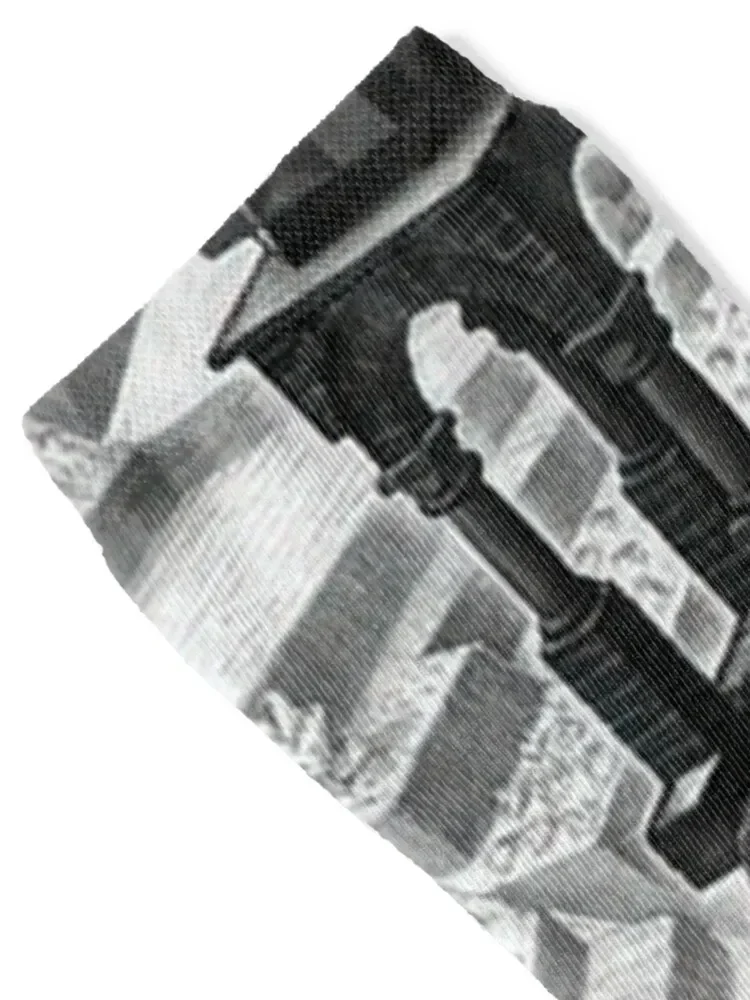 شلال بواسطة إم سي. جوارب Escher Socks لكرة القدم مضادة للانزلاق رياضية وترفيهية شتوية حرارية صيفية للرجال والنساء #2