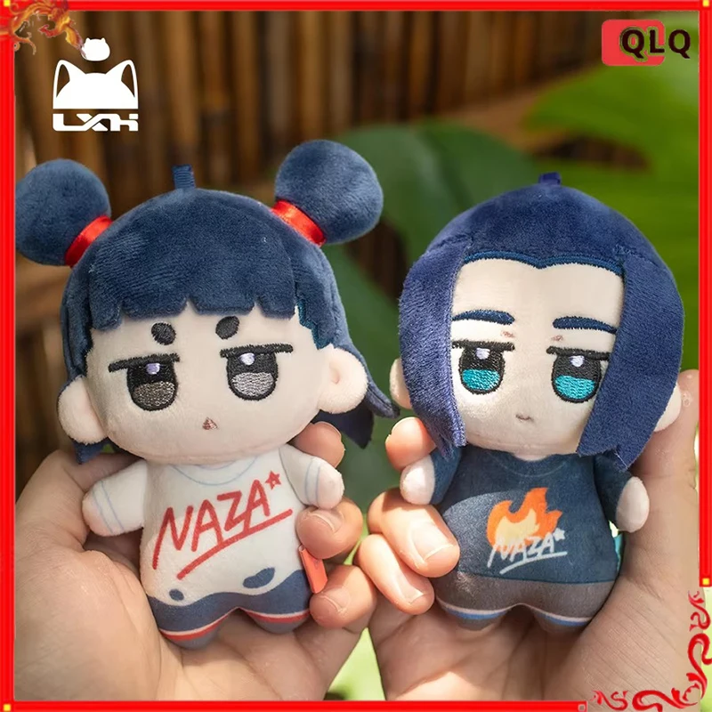 

Anime Legend of Luo Xiao-Hei Wu Xian Naza 10cm Plush Doll Toy Keychain Official Cartoon Cosplay Collectible Soft Plushie