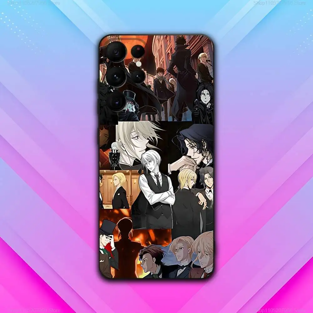 M-Moriarty Comics P-Patriot Phone Case For Samsung S30,S25,S24,S23,S22,S21,S20,Fe,Lite,5G,Ultra,Plus Black Cover