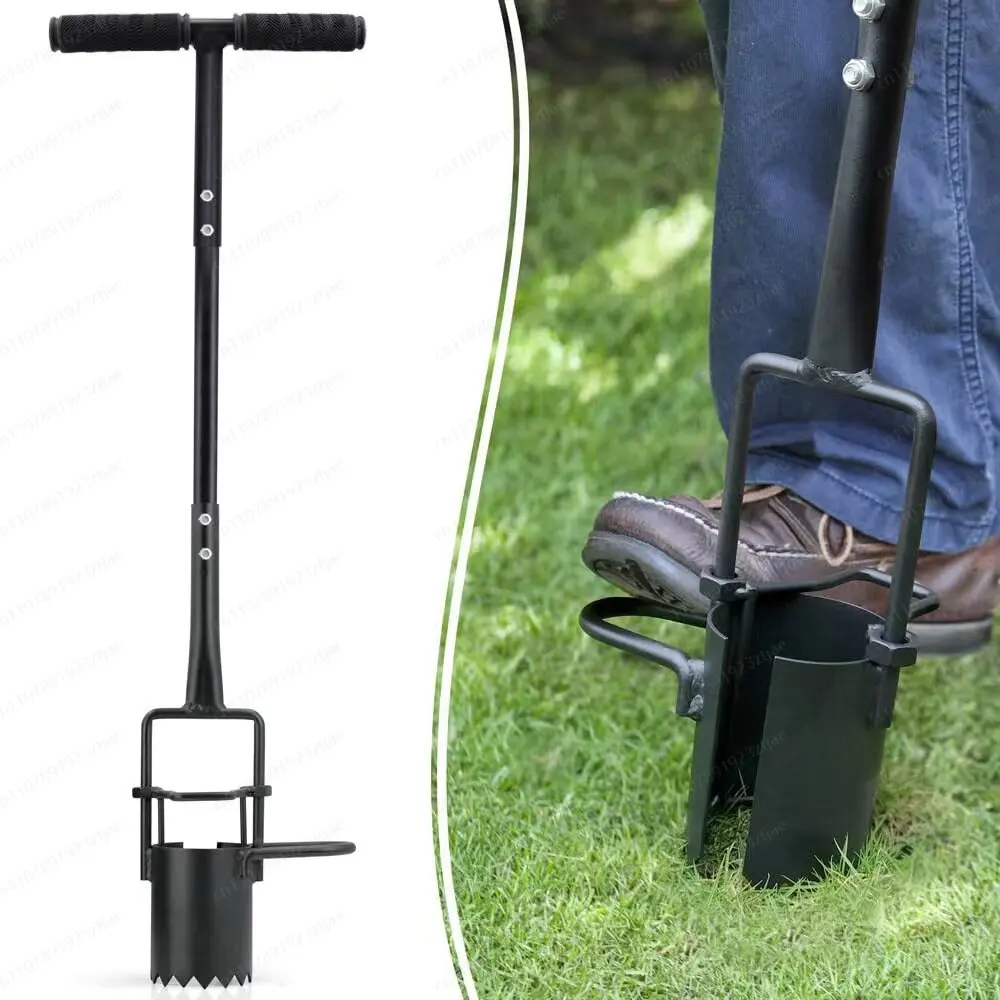 Bulb Planter, Lawn Transplanter, Manual Seedling Digger transplanter, transPlanter Seeding Tool