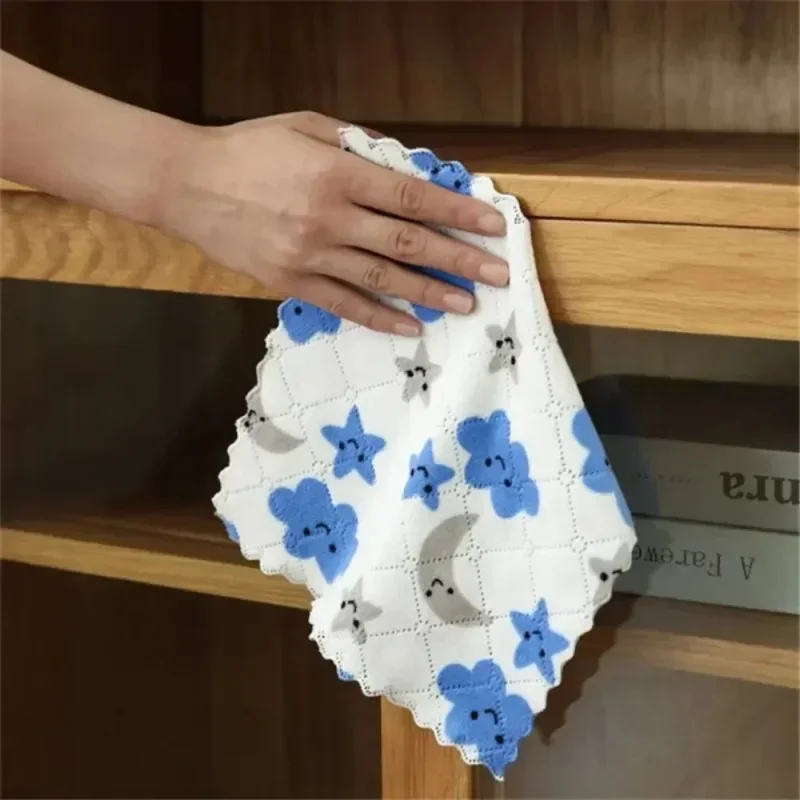 

Dish Towel For Kitchen Items Household Tools Dish Washing Cloth Absorbent Rags New Microfiber Cleaning Cloth Kitchen Towel 행주