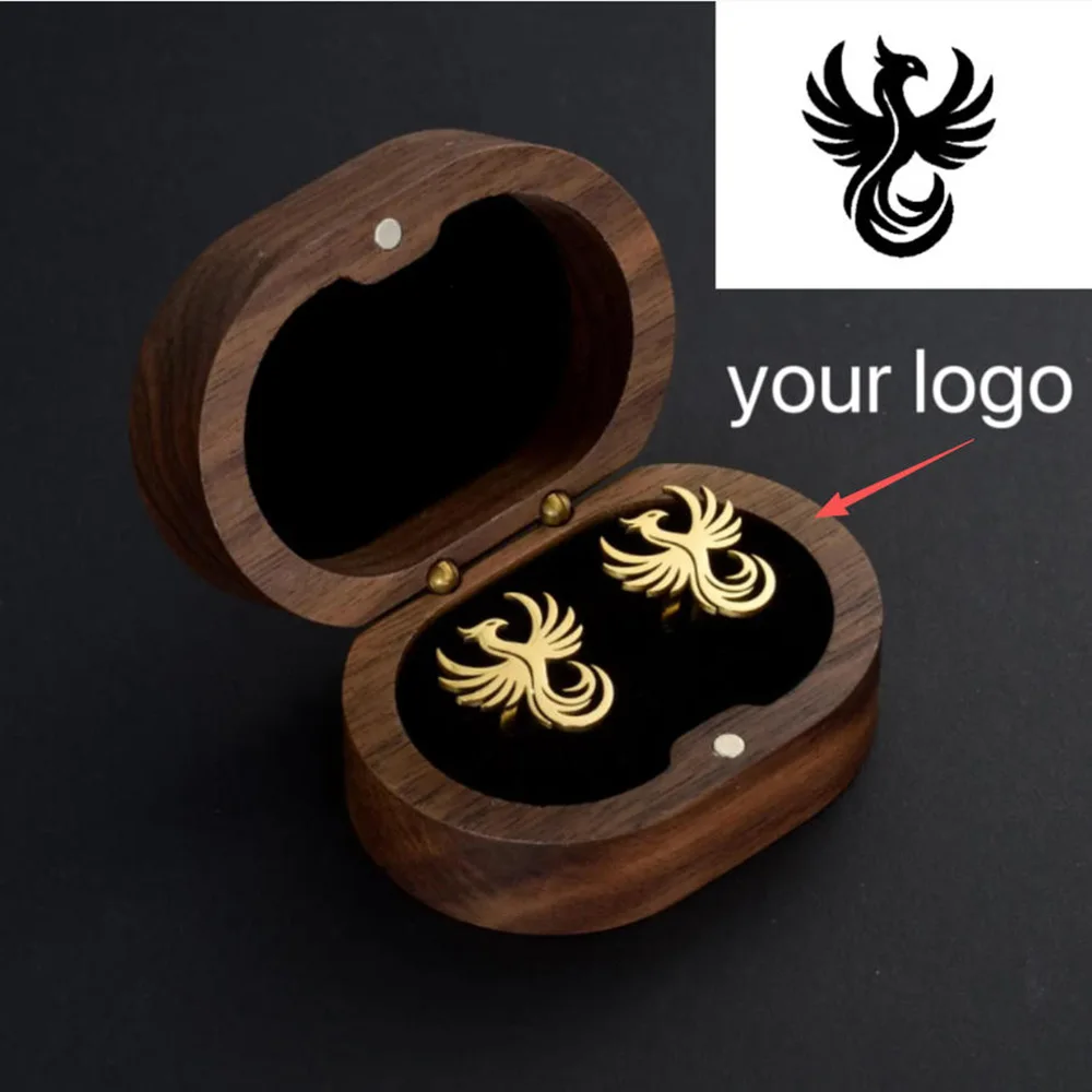 Men's custom logo cufflinks, personalized company logo cufflinks, company gift groom cufflinks, groom's wedding gift cufflinks