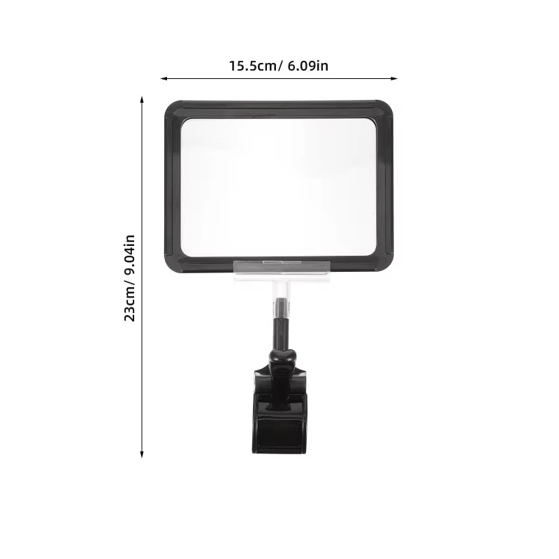 2pcs Adjustable A6 Display Stand Price Tag Holder Clip For Display Adjustable Plastic Filing Products