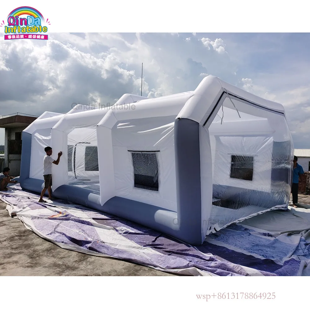 Cabine inflável da pintura do filtro de ar da barraca de pulverização do projeto quente para venda