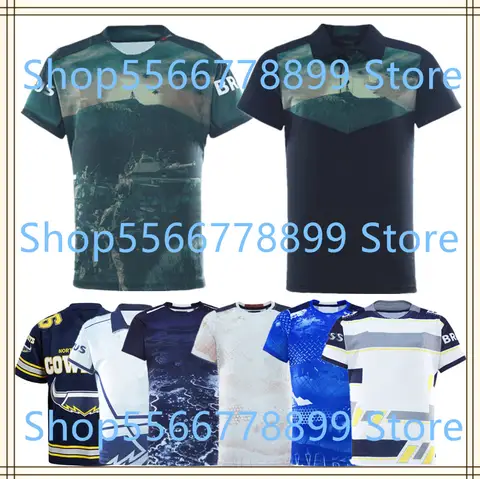 2026 North QLD Cowboys Home / Away / ANZAC / Vegas Rugby Jersey kids- Mens Size:S-5XL Comfortable Breathable Perfect Quality!