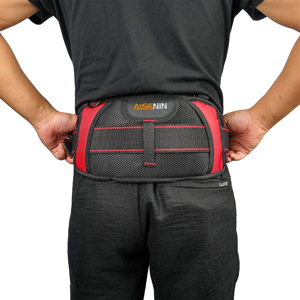 Heavy Duty Work Tool Belt with Extra Comfortable Foam Padded Fits upto 49\