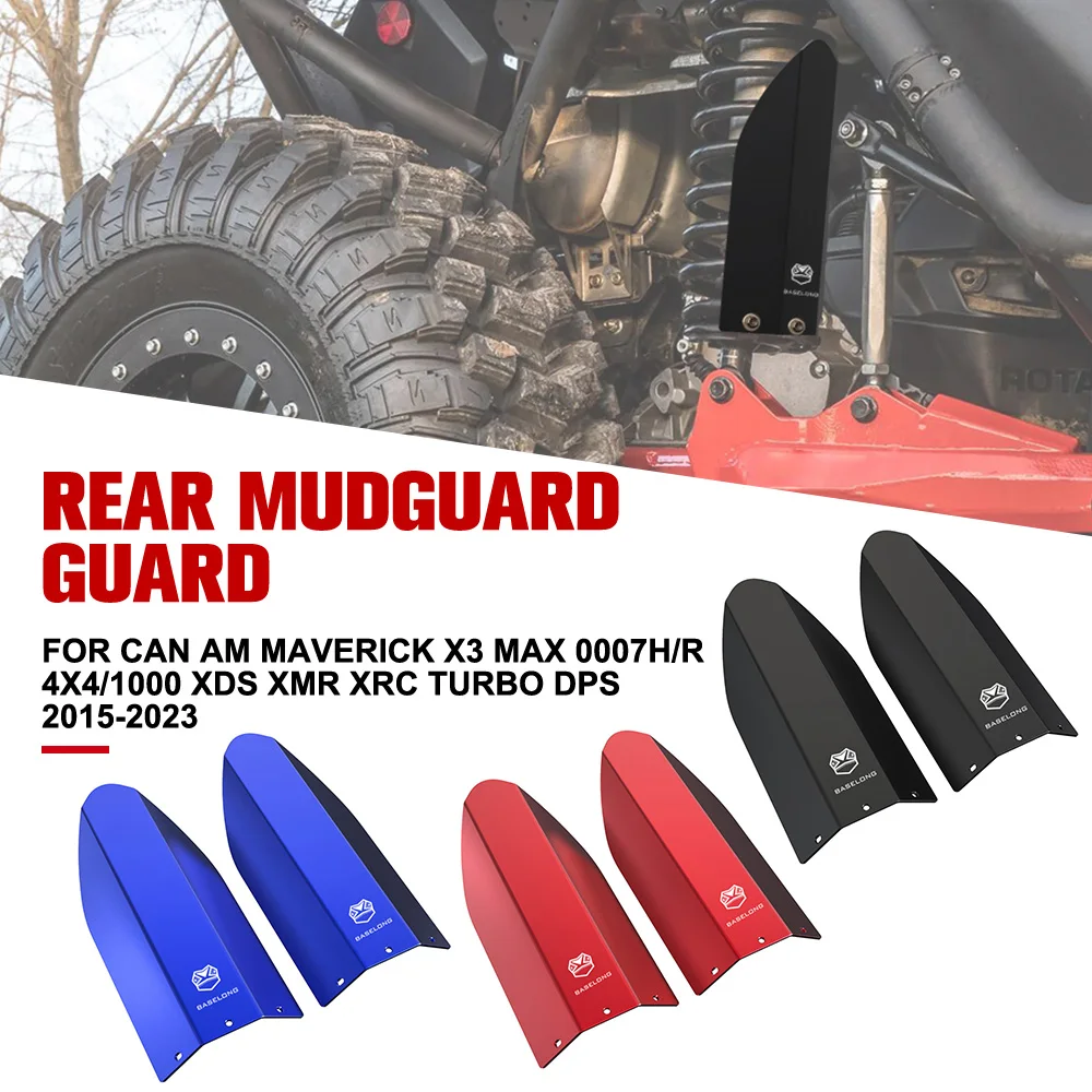 

Motorcycle Shock Guards Protector UTV Cover FOR CAN AM MAVERICK X3 Max 0007H/R 4x4/1000 XDS XMR XRC Turbo DPS 2015-2022 2023