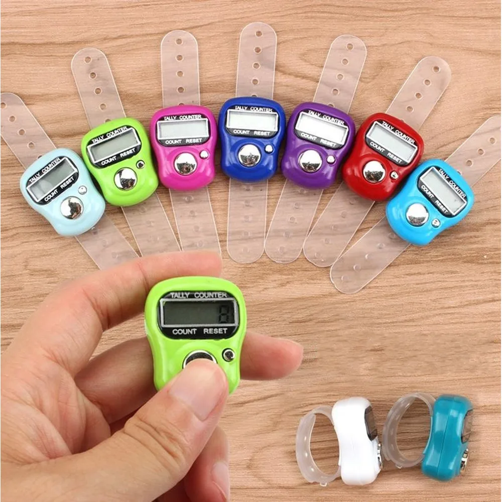 Mini Digital Electronic Muslim Ring Tally Tasbeeh Tasbih Golf temple Finger Counter Wholesale Contador De Dedos Del Templo