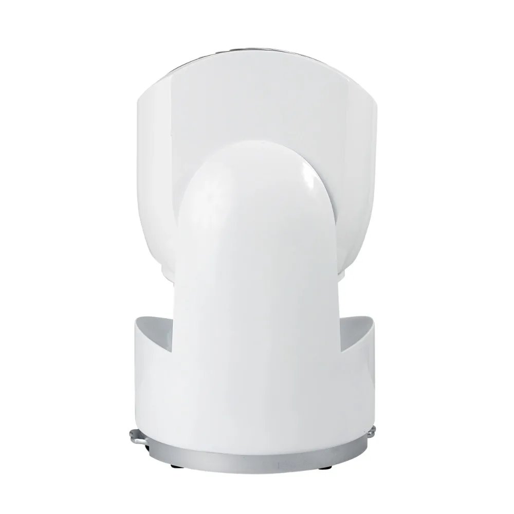 مروحة شخصية متأرجحة، 9.75 بوصة، أبيض ثلجي