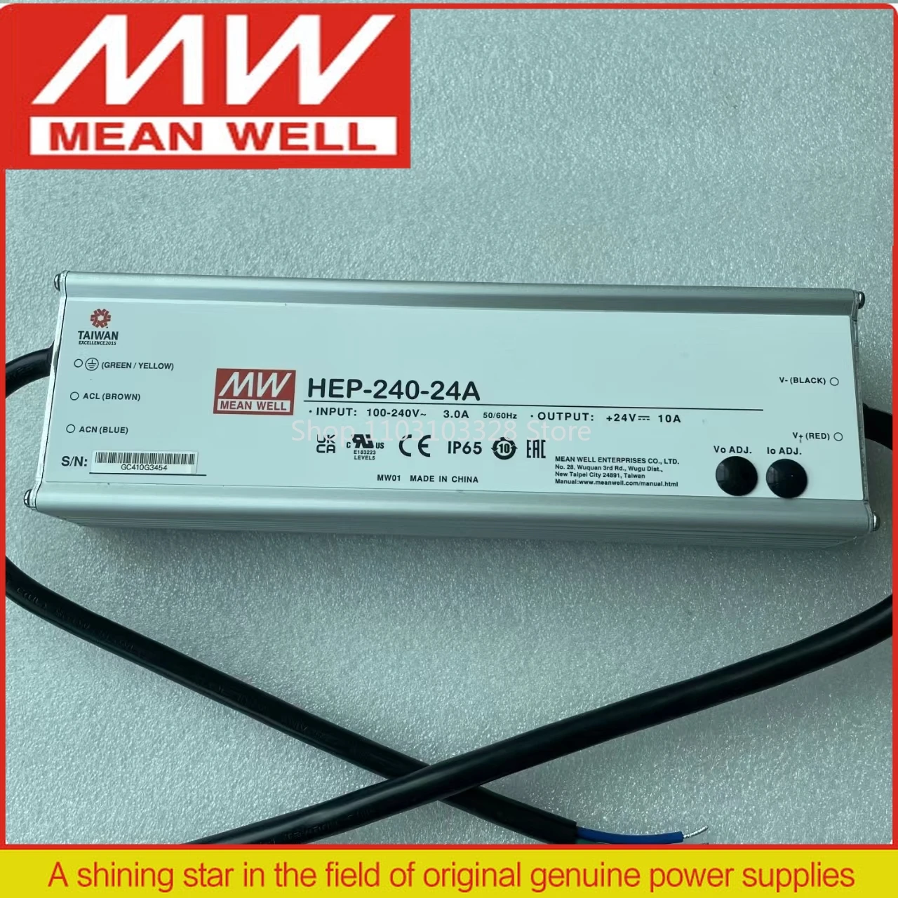 

MEAN WELL power supply HEP-240 HEP-240-12A HEP-240-15A HEP-240-24A HEP-240-36A HEP-240-48A HEP-240-54A 240W