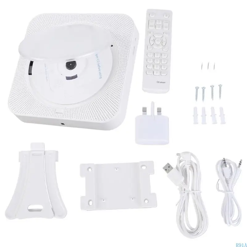 R91A-CDS-Player mit Bluetooth-kompatiblen Konnektivitätslautsprechern tragbar für Auto- und Heimgebrauch enthält Remote-USB