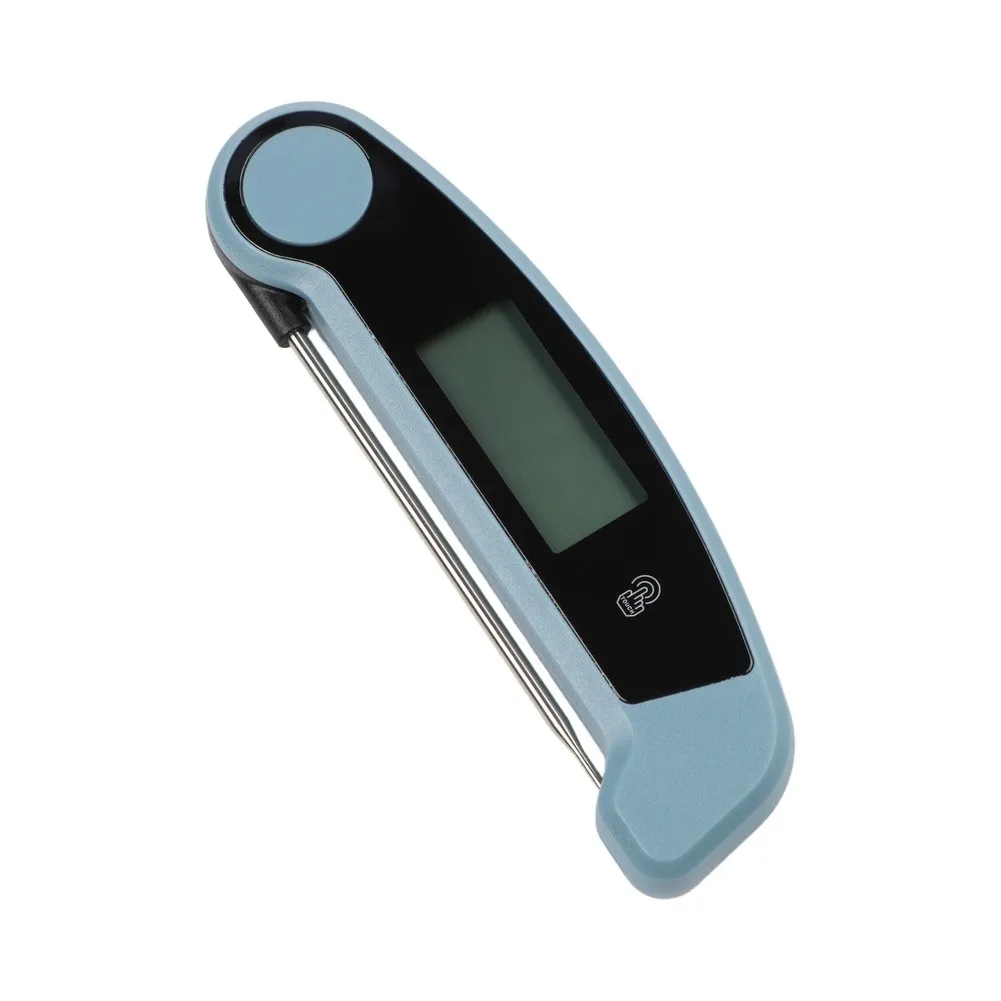 Cooking Thermometer Foldable Thermometer Stainless Steel Probe Temperature Range -50 C To 300 C Auto Power Off Feature