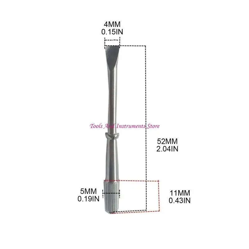 티타늄 스틸 스크루 드라이버 뱅글 브레이슬릿 용 플랫 스크루 드라이버 드라이버 3 C C7AC
