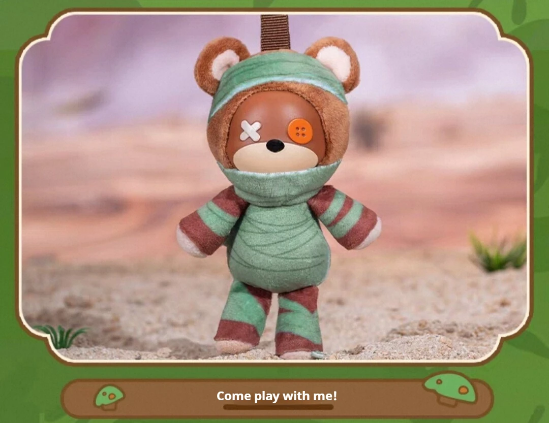 League Of Legends Plush Keychain Blind Box Tibbers Cosplay Pendant Stuffed Doll Toy Collection Charm Bag Gift For LOL Game Fans view 5