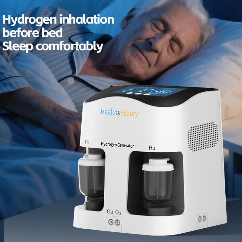 Macchina per inalazione di idrogeno da 3000 ml Uso domestico Generatore di ossigeno di idrogeno Ionizzatore d'acqua Macchina per la respirazione molecolare H2 al 99,99%