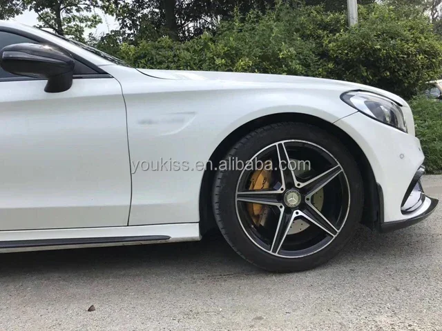 Car Accessories for Mercedes benz C Class W205 C63 AMG Iron Fenders 2015 2016 2017 view 5