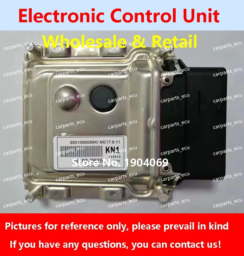 

For Hyundai Elantra Rena Car Engine Computer Board/ECU/ME17.9.11 39103-2B250 KN1/39103-2B043 KP2/39103-2B283 KP1/39103-2B241 KS1