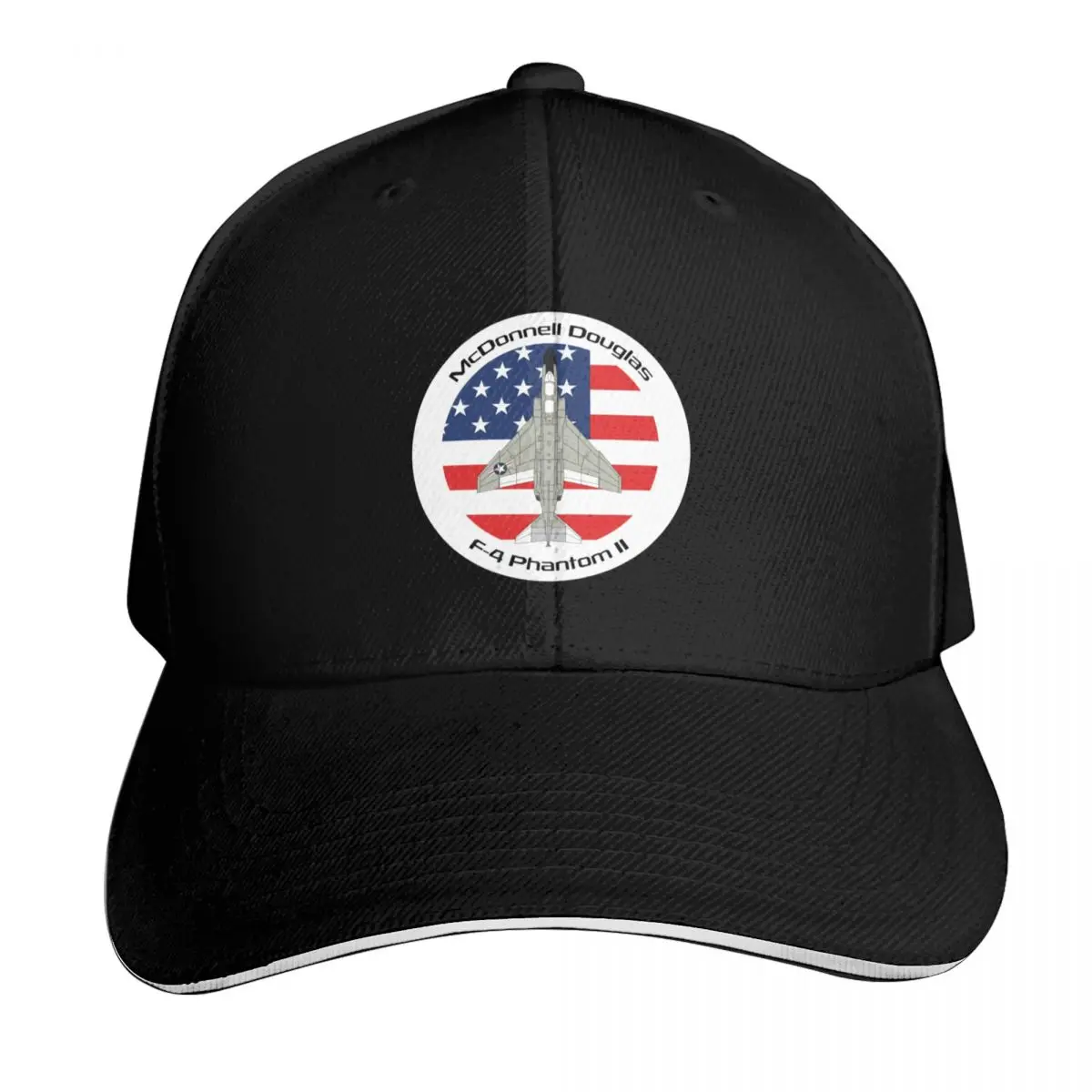 McDonnell Douglas F-4 Phantom II (USA) Baseball Cap Curved Brim Classic Fit Low Profile Unstructured Unisex for Men Women